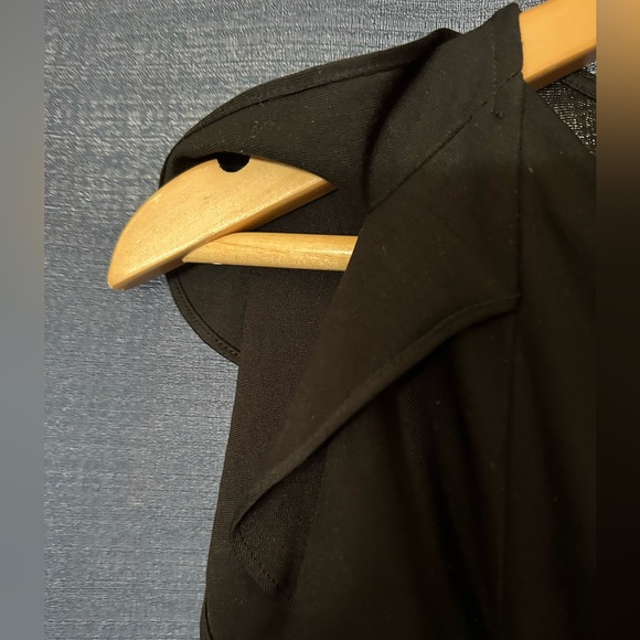 NWOT Banana Republic Silk Black Dress - Picture 5 of 5